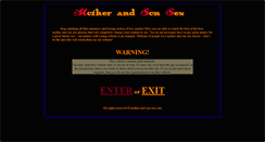 Desktop Screenshot of mother-and-son-sex.com