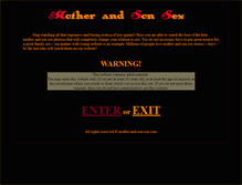 Tablet Screenshot of mother-and-son-sex.com